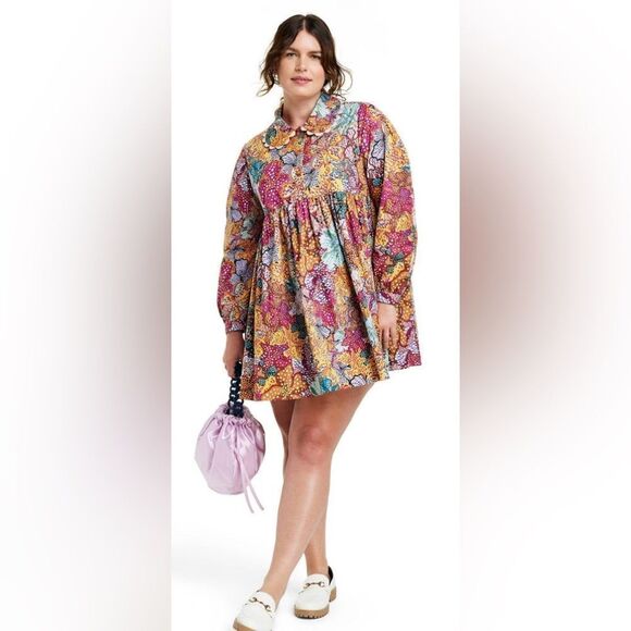 Kika Vargas Size 4X mini dress/tunic (for taller gals) - Picture 1 of 12